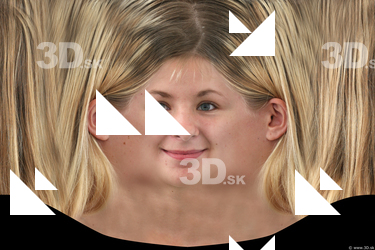 Female head texture