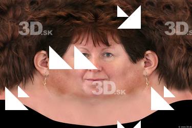 Female head texture