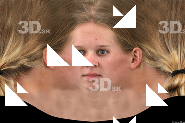 Female head texture