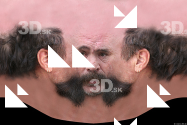 Male head texture