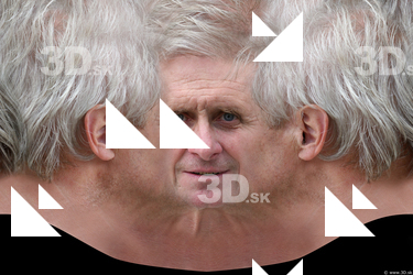 Male head texture