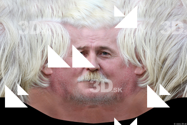 Male head texture
