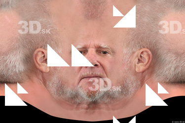 Male head texture
