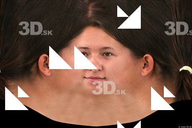 Female head texture