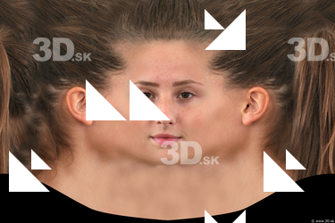 Female head texture