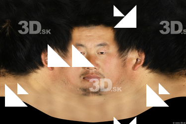 Male head texture