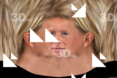 Female head texture