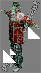 3D Model White Woman # 14