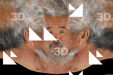 Male head texture