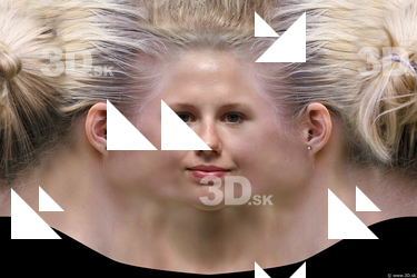 Female head texture