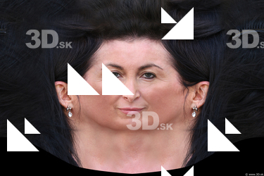 Female head texture