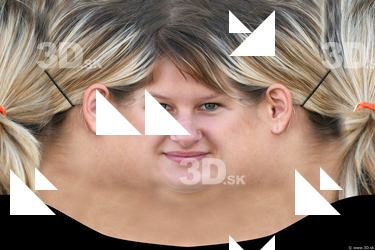 Female head texture