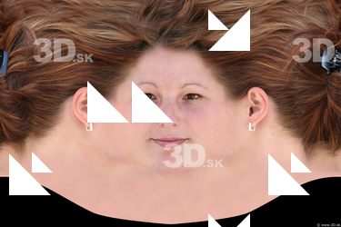 Female head texture