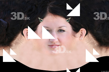 Female head texture