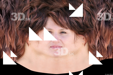 Female head texture