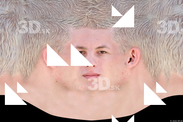 Male head texture