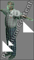 3D Model White Woman # 15
