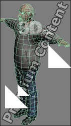 3D Model White Woman # 16