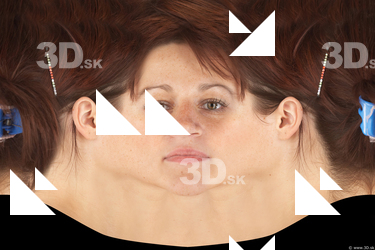 Female head texture
