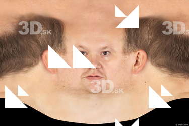 Male head texture
