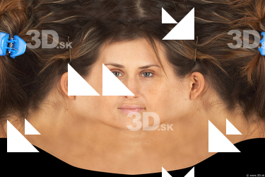 Female head texture
