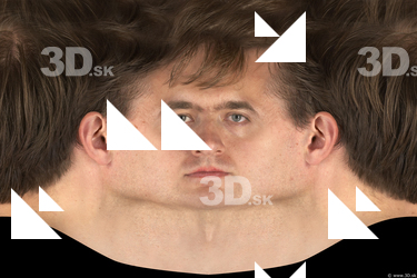 Male head texture