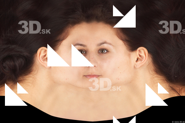 Female head texture