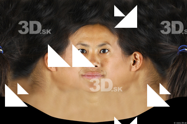 Female head texture
