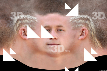 Male head texture