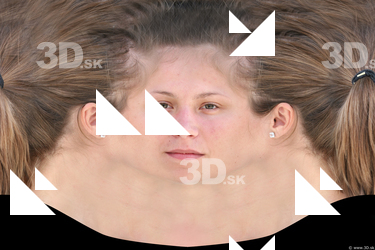 Female head texture