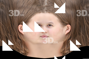 Female head texture