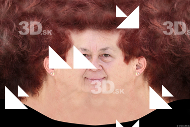 Female head texture