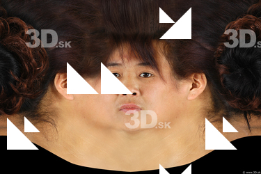 Female head texture
