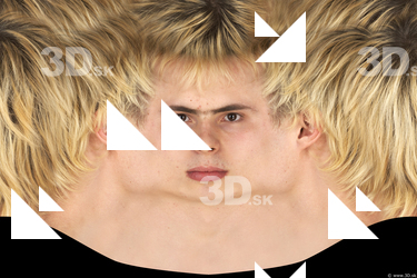 Female head texture