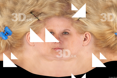 Female head texture