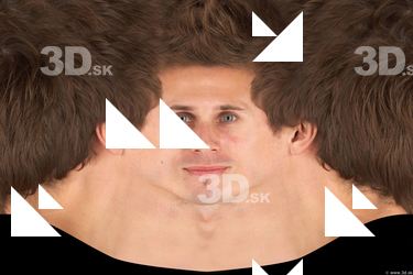 Male head texture