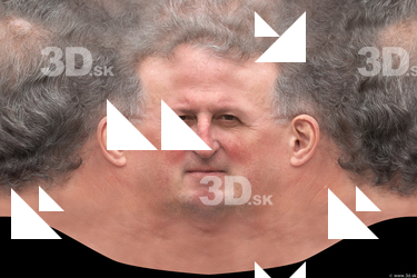 Male head texture