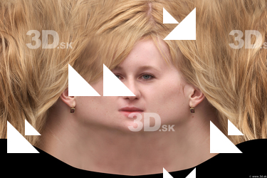 Female head texture