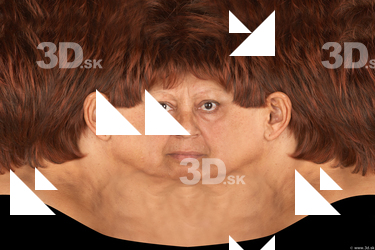 Female head texture