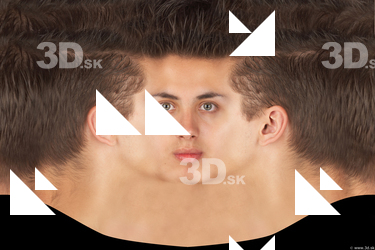 Male head texture