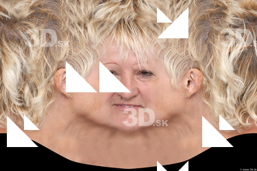 Female head texture