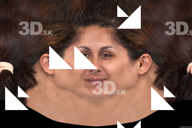 Female head texture
