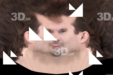 Male head texture