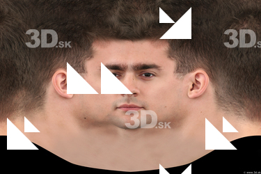 Male head texture