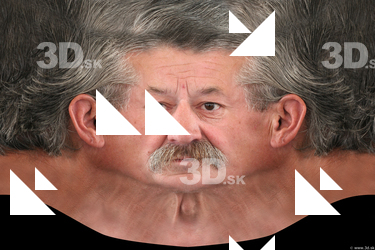 Male head texture