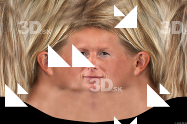 Female head texture