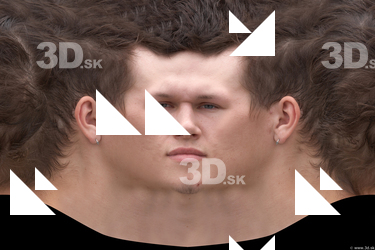 Male head texture