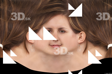 Female head texture