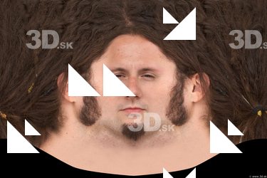 Male head texture