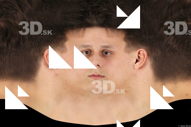 Male head texture